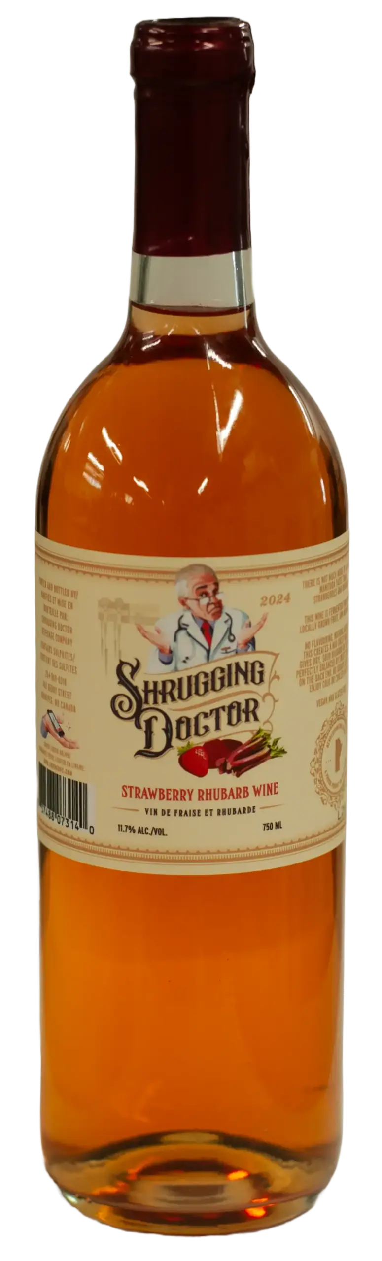Strawberry Rhubarb Wine