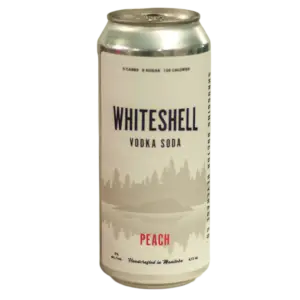 Whiteshell Vodka Soda – Peach